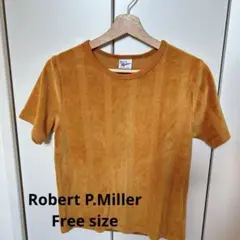 ロバートピーミラー　Robert P.Miller ベロア生地 半袖トップス