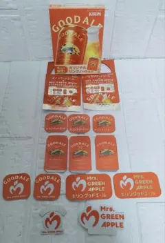 キリングッドエールMrs. GREEN APPLE ステッカー12枚セットメモ帳