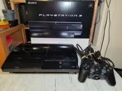 箱付き PS3 CECHB00 100GB 初期型 フルセット PS2銀盤NG