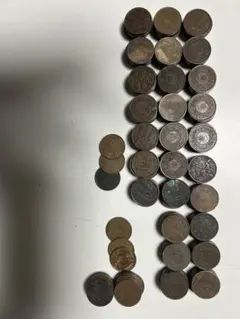 古銭 まとめ 大日本 穴銭 貨幣 硬貨 コレクション - メルカリ