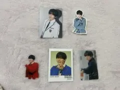 長尾謙杜　トレカ　ヒール　HARD WORK