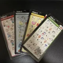 今だけ大特価【新品】PEANUTS BONBON DROP シール 4枚セッ