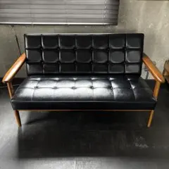 ソファ　ベンチ　無印良品　廃盤　IDEE ミッドセンチュリー　ポストモダン ミッドセンチュリーレトロモダンなソファ【NEW RETRO