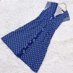 極美品 MaxMara マックスマーラ レディースワンピース シルク混