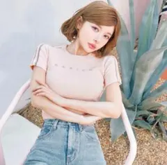 Darich ラインパイルニットTシャツのサムネイル