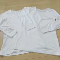 PEACE FIT 秋冬用　長袖肌着 150サイズ ホワイト 2枚