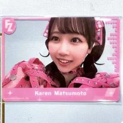 FRUITS ZIPPER 松本かれん ミラーボール衣装 トレカ