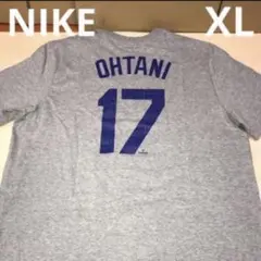 ナイキ　ロサンゼルスドジャース　大谷翔平　背番号付き　半袖Tシャツ　XL