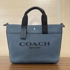 【完売品！】COACHトートバック20 カラーブロック ショルダーバッグ2way