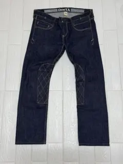 岡山児島製 DeeTA 濃紺 赤耳 セルビッチ デニム ジーンズ W32のサムネイル