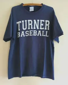 ビンテージ Hanes Tシャツ turner baseball 90s 00s