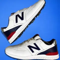 【美品】ニューバランス ゴルフシューズ ２８.０ ニューバランス(new balance) ゴルフシューズ ソフトスパイク FuelCell