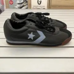 ま*み様 converse スニーカー　黒×青