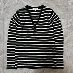 LULUAN & PART II Vネックニット Lサイズ g14