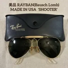 美品 ボシュロムUSA製レイバン シューター ケース付き ヴィンテージサングラス