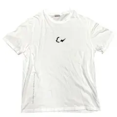 モンクレール×フラグメント マグリアTシャツ 白×黒 #XL