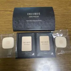 コスメデコルテ　ゼン　ウェア　パウダーファンデーションサンプル