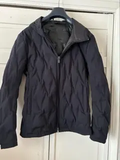 MK キルティング フード付きジャケット