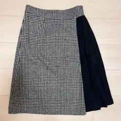 KUMIKYOKU 組曲　タイトスカート　フレアスカート　チェック