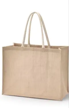 MUJI 無印良品 ジュートバッグA3(1番大きいサイズ)のサムネイル