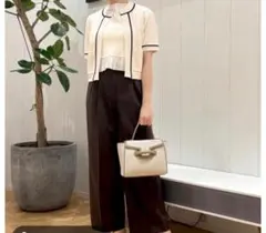 未使用 Ballsey 25SS ミラノリブ ショート スリーブカーディガン