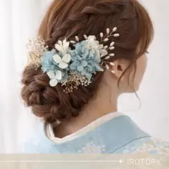 お花の髪飾りNo.156 6本セット アクセサリー 髪飾り 和装 卒業式 和装