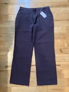天然素材リネンコットンウエストイージーパンツ M 新品未使用