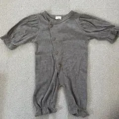 MONBEBÉ ブラウン ロンパース 新生児