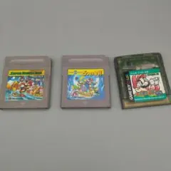 ゲームボーイソフト スーパーマリオランド 他 3本セット