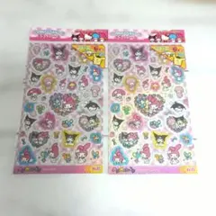 【24時間以内発送】サンリオ　マイメロディ ホログラムシール 2枚セット