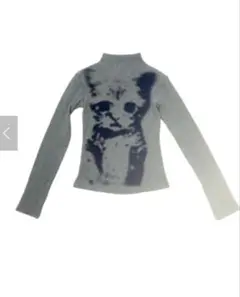 Nerd out XU mosaic cat long sleeve