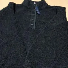TOMMY HILFIGER ボアジャケット フリース ブラック
