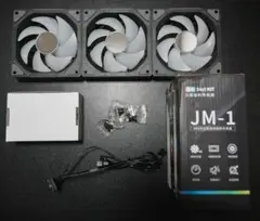 TEUCER JM1 ケースファン ホワイト 3個セット フォワード