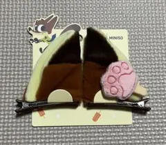 ズートピア　ニック　ヘアクリップ　MINISO