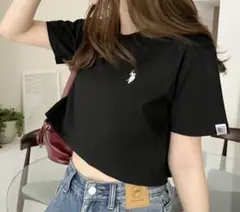 U.S. POLO ASSN クロップド ベーシック Tシャツのサムネイル