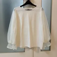 ブラウス　白　テチチのサムネイル
