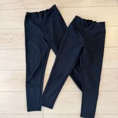 UNIQLO エアリズム　レギンス 130cm 2枚SET