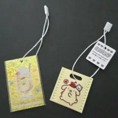 ポムポムプリン　シール、ミニバッグ(サンリオショップ　ノベルティ)