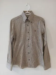 BURBERRY BLACK LABEL 長袖ストライプシャツ サイズ2 - メルカリ