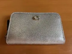 COACH カードケース ゴールド