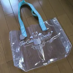 mezzo piano 透明クリアトートバッグ