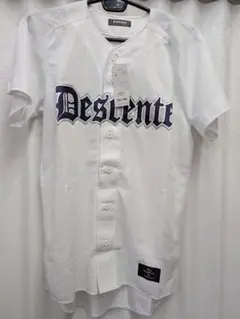 Descente メッシュユニフォーム ホワイトＬ