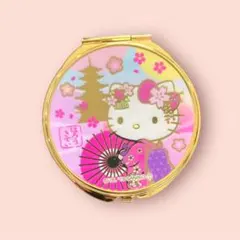 ハローキティ コンパクトダブルミラー　値下げ可能