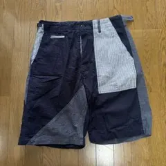 ENGINEERED GARMENTS ビームスプラス パッチワーク ショーツのサムネイル