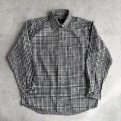 SABRINA VALENTINO チェック柄 長袖シャツ M