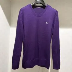 Burberry Black Label 紫色セーター