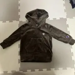 Champion フード付きトレーナー 80サイズ ダークブラウン