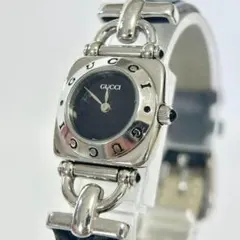 124 稼動 GUCCI 時計 箱付き 6300L レディース シルバー GUCCI - 124 稼動 GUCCI 時計 箱付き 6300L レディース シルバーの通販