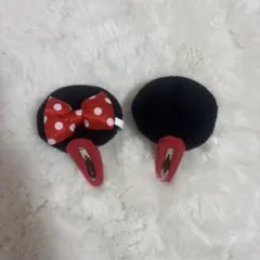 ディズニー ミニーちゃん ピン留め