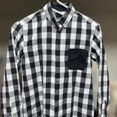 COMME CA COMMUNE チェック柄シャツ M